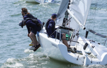 Fraser McMillan's Sunnyvale CAN415 with Aidan Koster, Alex Levkovskiy and Evan Carey - Charleston Race Week 2022