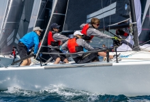 White Room GER677 of Michael Tarabochia, with Luis Tarabochia helming and Sophie Waldow, Marco Tarabochia, Olivier Oczycz onboard completed the overall podium, being the second best Corinthian team