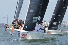 Travis Weisleder's Lucky Dog USA858 with John Bowden, Mark Mendelblatt and Hayden Goodrick - Charleston Race Week 2022