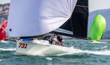 Cytrus SUI731 of Christopher Renker was consistent enough to finish the event as runner-up of the Corinthian division. Melges 24 European Sailing Series 2022 event 4 in Riva del Garda, Italy 