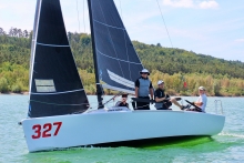 Ballyhoo Reloaded GER327 of Martin Thiermann with Thomas MAURER, Maximilian THIERMANN and Johannes THIERMANN - Melges 24 German Open 2022