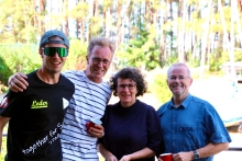 Jörg TILLMANNS' Seven Seas GER688 with Sabine TILLMANNS, Leon GÖBL, Christian GÖBL and Jakob TILLMANNS at the Melges 24 German Open 2022