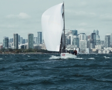 Surprise CAN629 of Dan Berezin with Denys Kalchenko, Alex Kapustin and Aliaksandr Praskurnin - Melges 24 Canadian Nationals 2022, Toronto