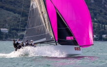 Melgina ITA693 of Paolo Brescia holds second position in the current ranking of the Melges 24 European Sailing Series 2022 after 4 events