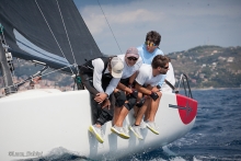 Taki 4 ITA 778 - Niccolo Bertola, Giacomo Fossati, Marco Zammarchi, Giovanni Bannetta and Pietro Seghezza - Melges 24 Italian Champions 2022 - Imperia, Italy