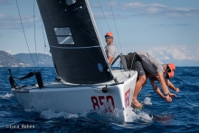 Akos Csolto’s Chinook HUN850 - 3rd Overall and Corinthian at the 5th event of the  Melges 24 European Sailing Series 2022 in Imperia, Italy