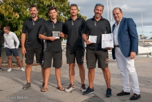 Akos Csolto’s Chinook HUN850 - 3rd Overall and Corinthian at the 5th event of the  Melges 24 European Sailing Series 2022 in Imperia, Italy