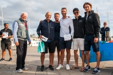 White Room GER677 of Michael Tarabochia with Luis Tarabochia at the helm - 2nd Overall and Corinthian at the Melges 24 European Sailing Series 2022 Event 5 - Imperia, Italy