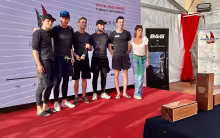 Working Girl GER503 : Felix Stoppenbrink’s crew is the youngest among the participants, with the average age of 22.8 years old - Melges 24 European Championship 2022 in Genova