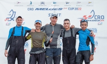 Panjic CRO 739 of Luka Šangulin with Noa Sangulin, Lucijan Jakovljev, Tomislav Basic and Duje Frzop - 2nd at the Labud CRO Melges 24 Cup 2022 in Split