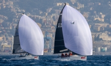 Stig ITA854 of Alessandro Rombelli, with the best results today, was awarded as Boat of the Day Four and it’s eight in overall ranking now - the Melges 24 European Championship 2022 in Genoa 