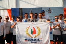 Mataran CRO383 of Ante Botica with  Ivo Matic, Mario Skrlj, Damir Civadelic, Max Carija - 2022 Melges 24 Corinthian European Champion