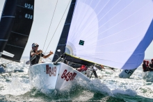 Defending Melges 24 U.S. National Champion Brian Porter sailing Full Throttle has held the title eight times over the course of the Class's lengthy history