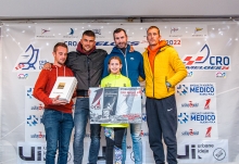 Universitas Nova CRO 567 of Ivan Kljaković Gašpić with Marin Golem, Filip Miroić, Šime Markić and Mia Kljaković Gašpić - The winners of CRO Melges 24 Cup 2022