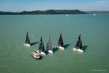 Melges 24 regatta on lake Balaton Hungary