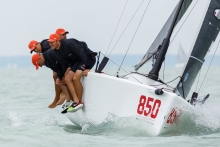 Chinook HUN850 of Akos Csolto - 2022 Melges 24 Hungarian Nationals