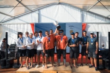 Chinook HUN850 of Akos Csolto with Balázs Tomai, Mihaly Kasa, Botond Weores, Balmazs Litkey - Corinthian winner of the 2022 Melges 24 European Sailing Series