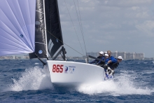 Pacific Yankee USA865 of Drew Freides - Melges 24 Worlds 2022 - Ft Lauderdale, FL, USA