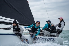 Monsoon USA851 of Bruce Ayres with Thomas Dietrich, Edward Hackney, Chelsea Simms and Jeremy Wilmot - 2022-2023 Bacardi Invitational Winter Series Event 2