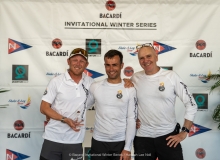 Giulio Desiderato, Nicholas Dal Ferro and Federico Valenti representing Andrea Pozzi's Bombarda - 2022-2023 Bacardi Invitational Winter Series Event 2