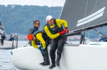 Luka Šangulin's Panjic CRO739 with Tomislav Basic helming  - CRO Melges 24 Cup 2023 Dubrovnik