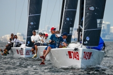 Team RRH NOR749 of Jan Fredrik Dyvi - Bacardi Cup Invitational Regatta 2023