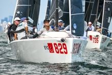 Raza Mixta USA829 of Peter Duncan with  Victor Diaz de Leon, Patrick Wilson, Morgan Trubovich and Erik Shampain - Bacardi Cup Invitational Regatta 2023