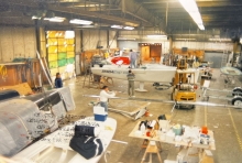 Original factory images taken in Zenda show the Melges 24 being prepared to wow in Key West in January 1993.
