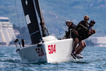 Disco Volante GER504 with Veit Hemmeter at the helm - Marina Portoroz Melges 24 Regatta 2023