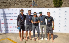 Arkanoe by Montura ITA809 of Sergio Caramel with Giovanni Coccoluto, Ricardo Gomiero, Filipo Orvieto and Margherita Zanuso - 3rd at the 2023 CRO Melges 24 Cup Event 3 in Opatija