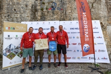 Tutta Forza CRO643 of Marin Jakovcev with Jakov Sokota, Niko Jakovcev and Lovre Grzunov - CRO Melges 24 Cup 2023 Event 4 Trogir