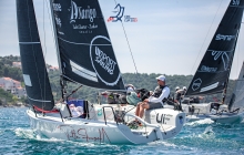 Tutta Forza CRO643 of Marin Jakovcev with Jakov Sokota, Niko Jakovcev and Lovre Grzunov  - CRO Melges 24 Cup 2023 Event 4 in Trogir