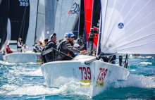 Panjic CRO739 of Luka Šangulin with Tonko Rameša, Tomislav Basic, Duje Frzop, Helena Puric and Sime Markic - CRO Melges 24 Cup 2023 Event 4 in Trogir