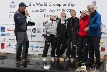 Andele team of Jörg Hotz from Switzerland - the lucky draw winner of the Atlas 2 device by Vakaros - Melges 24 Worlds 2023, Middelfart, Denmark