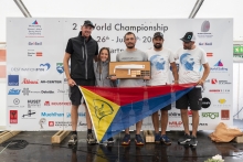 MATARAN 24 CRO649 of Ante Botica with Ivo Matić, Mario Škrlj, Damir Civadelić, Bruna Princivali - New Melges 24 Corinthian World Champion 2023 