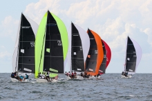 Melges 24 fleet - International Sailing Week 2023 - Melges 24 European Sailing Series, Trieste, Italy - September 2023