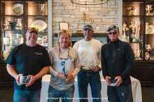 FLYING TOASTER USA613 team of Mike Dow with Bob Clark, Gregg Diehl and James Olsen - 2023 Melges 24 U.S. Nationals 