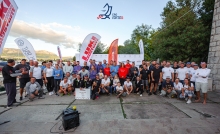 Melges 24 sailors and organisers in Sailing Club Split - Melges 24 European Sailing Series 2023, CRO Melges 24 Cup 2023, Split October 2023