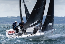 Panjic (CRO) of Luka Šangulin - the runner-up of theMelges 24 European Sailing Series 2023 - Melges 24 World Championship 2023, Middelfart, Denmark, June 2023