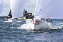 Peter Karrie’s Nefeli (GER) - seventh in the overall ranking of the Melges 24 European Sailing Series 2023 - Melges 24 World Championship 2023, Middelfart, Denmark, June 2023