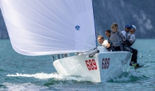 The reigning Melges 24 European Champion, Michele Paoletti’s Strambapapa (ITA), rounded out the Top 10 of the 2023 Melges 24 European Sailing Series - Riva del Garda, Italy, July 2023