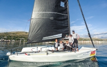 Strambapapa ITA689 of Michele Paoletti with Giovanna Micol, Davide Bivi, Giulia Pignolo	and Alexander Harej in Trogir CRO November 2023