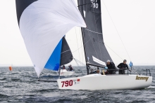 Lenny (EST) of Tõnu Tõniste, rounds out the Corinthian Top 5 of the 2023 Melges 24 European Sailing Series - Melges 24 World Championship 2023, Middelfart, Denmark, June 2023 