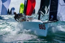 SENTINEL of Geoff Fargo with Alec Anderson helming and Haiden Stapleton / Willy McBride / Jackson Benvenuti / Grant Janov in crew - Bacardi Winter Series Event 2 January 2024