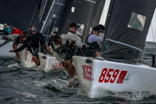 GER859 Nefeli of Peter Karrie with Alessandro Franci, Niccolò Bianchi, Saverio Cigliano and Alessandro Saettone - Bacardi Cup Invitational Regatta 2024