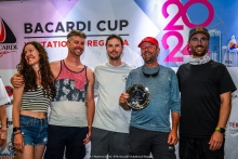 HUZZAH CAN491 of Greg Chamberlain with Matt Merrcier / Lisa Merrcier / Matt Lane / Myles Arton-Smith - Bacardi Invitational Regatta 2024