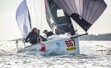 Razjaren CRO867 of Lukasz Podniesinski with Ante Cesic at the helm - CRO Melges 24 Cup 2024 Biograd