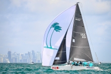 Monsoon USA851 of Bruce Ayres with Thomas Dietrich, Edward Hackney, Pearl Lattanzi and Jeremy Wilmot - Bacardi Invitational Regatta 2024