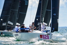 Surprise CAN629 of Dan Berezin with Alex Kapustin / Misha Mayevsky / Tamara Moskaliuk / Federico Donzino - Bacardi Invitational regatta 2024