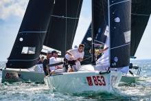 Zingara CAN853 of Richard Reid with Madeline Gill / Ian Sloan / Bill Gooderham / Alec Anderson- Bacardi Invitational Regatta 2024